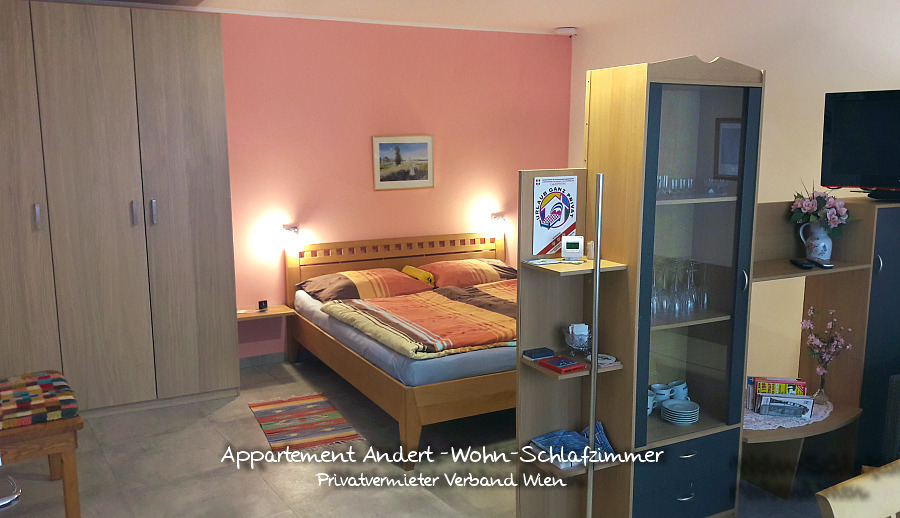 Appartement Andert Wien - Wohnzimmer 1
