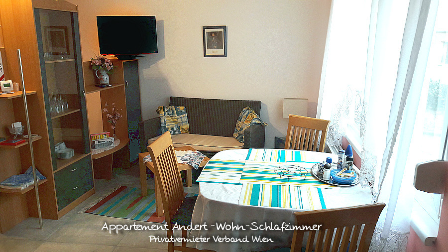 Appartement Andert Wien - Wohnzimmer 2