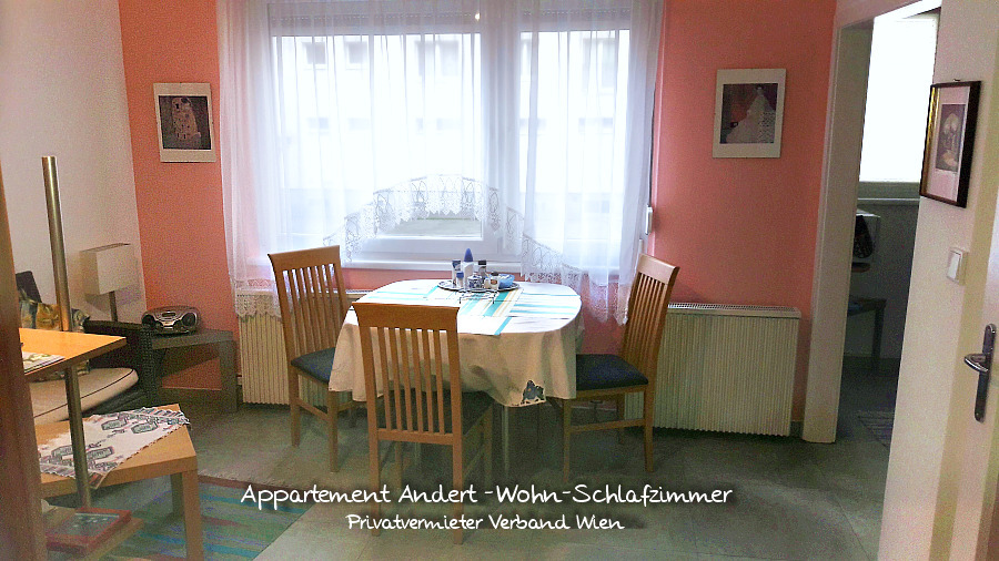 Appartement Andert Wien - Wohnzimmer 3