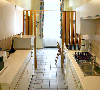 Augarten Appartements in Wien - Apartment A Küche