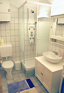 Augarten Appartements in Wien - Apartment B Bad