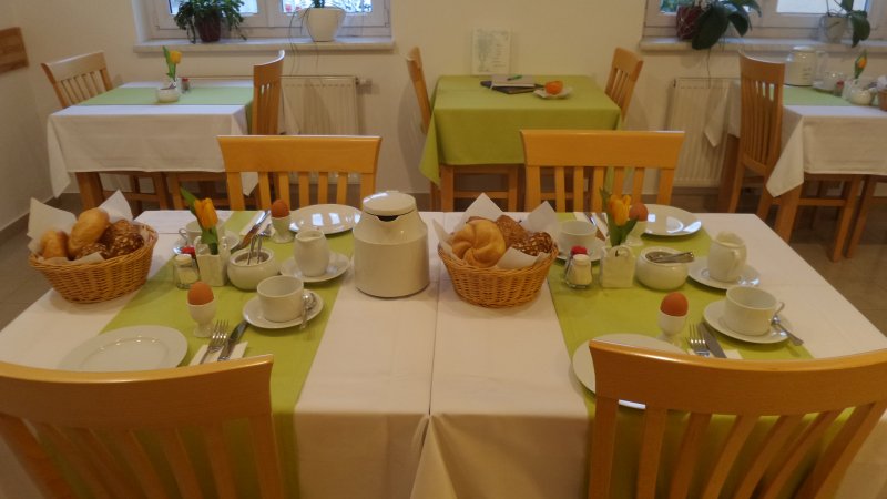 Privatzimmer Goldschmid - Fruehstueck