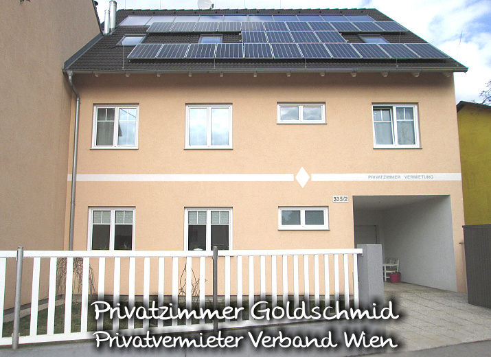 Privatzimmer Goldschmid - Aussenansicht